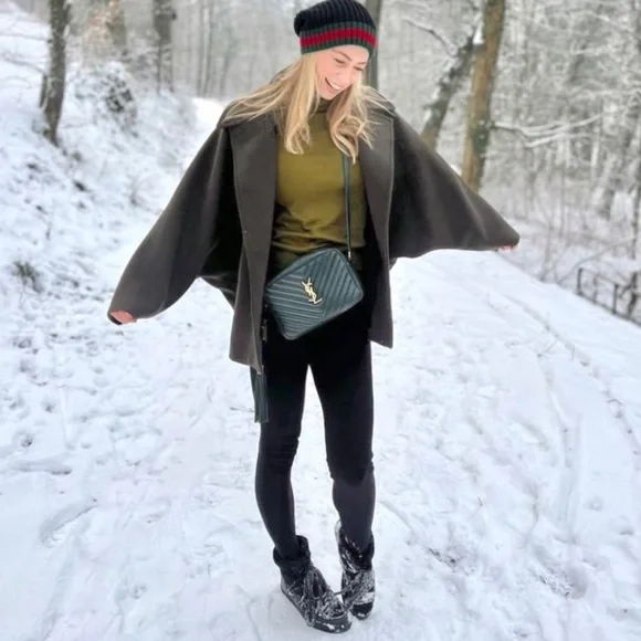 Zara Wool Blend Short Coat - Picture 7 of 16